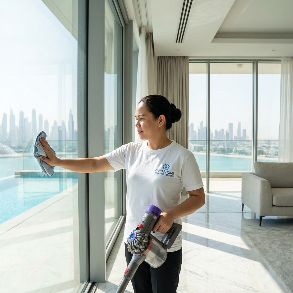 Dubai Home Cleaning Services Team at Work