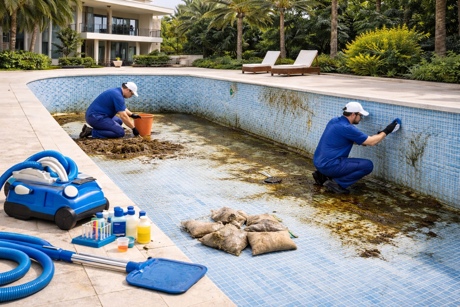 Swimming Pool Cleaning Dubai