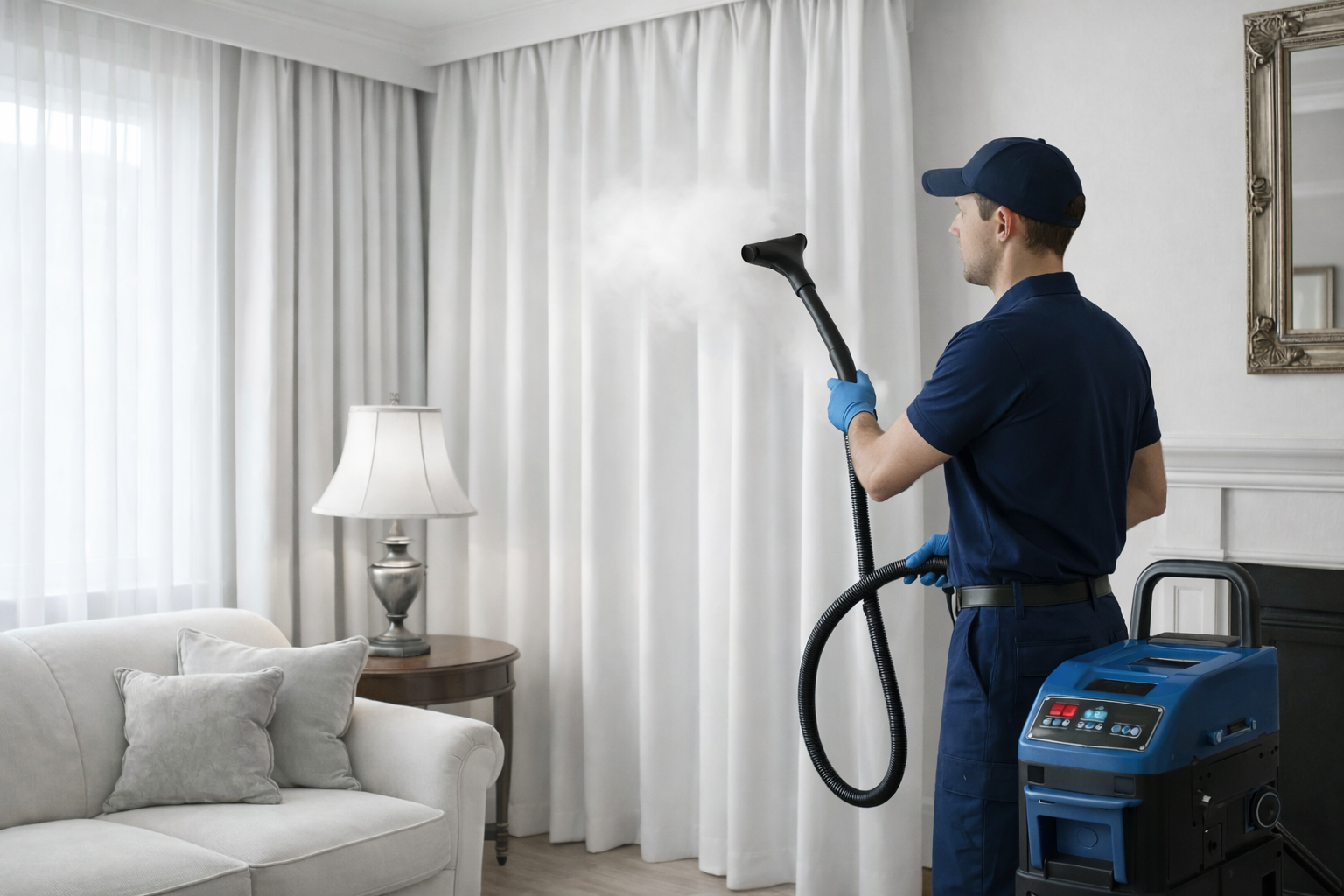 Curtain UV Steam Machine Dubai
